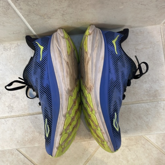 Hoka Clifton 9 Blue Women’s Size 7.5 Running Shoes - Picture 5 of 9